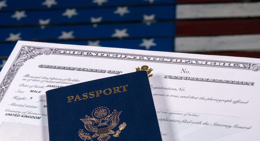 You should have citizenship of America